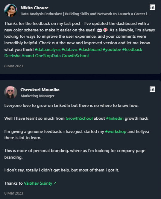 Growth School Product Management with AI Course Review 6 Growth School