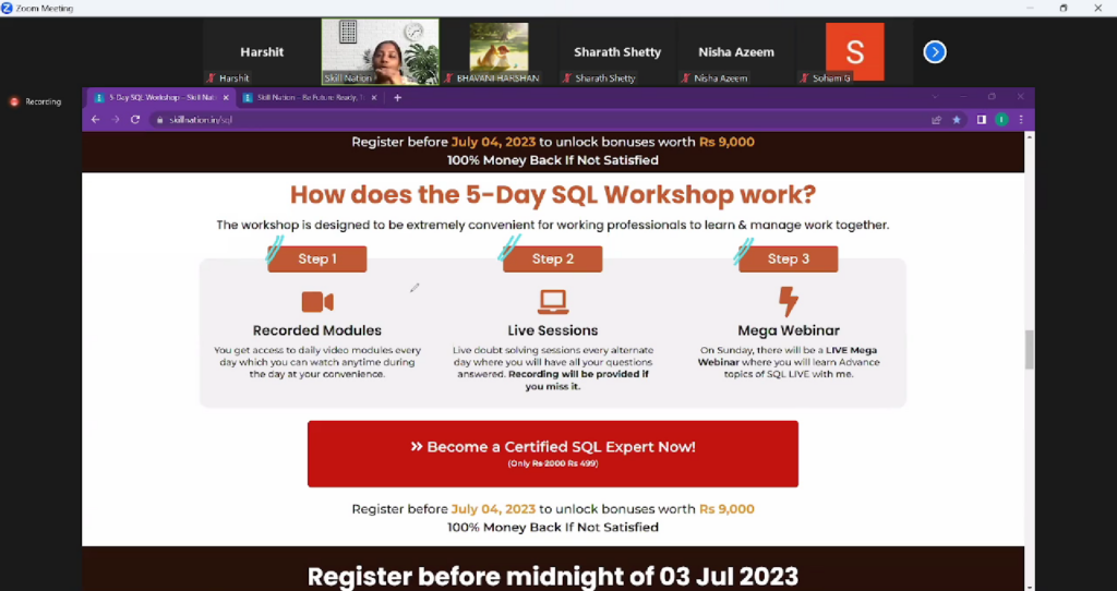 SQL Workshop By Skill Nation: An Honest Review 6 image 89