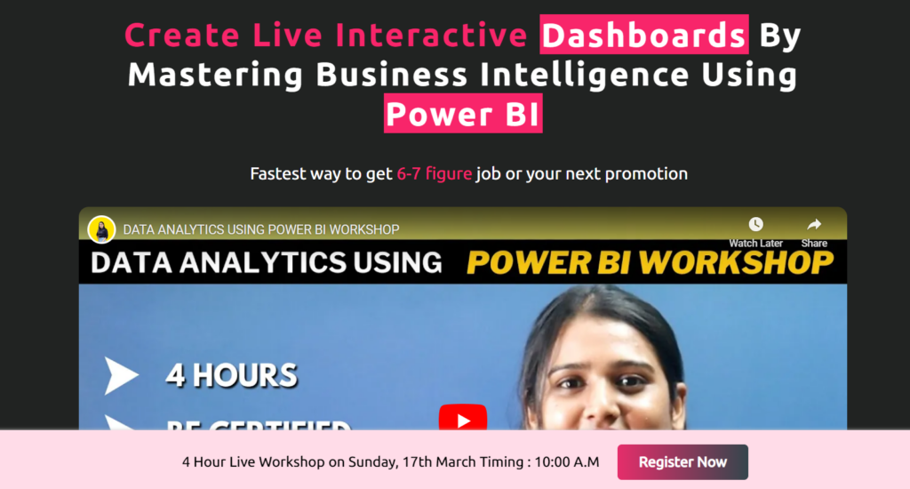 Aditi Gupta Master Power BI Using DLTVR Workshop Review 5 Aditi Gupta Master Power BI Using DLTVR Workshop Review